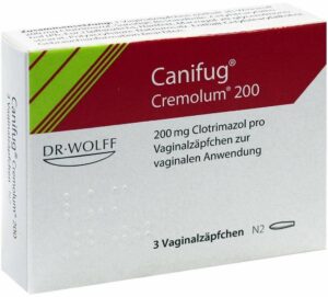 Canifug Cremolum 200 3 Vaginalsuppositorien