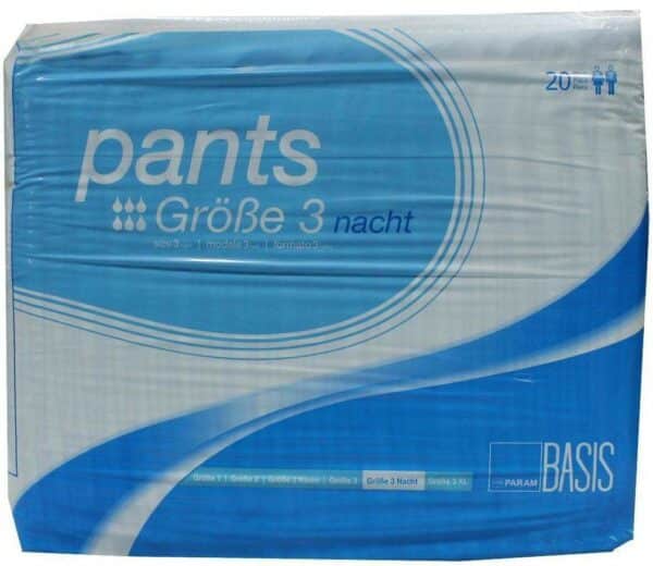 Param Pants Basis Nacht Gr.3 20 Stück