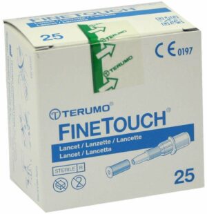 Terumo Finetouch Einmallanzetten 25 Lanzetten