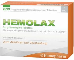 Hemolax 5 mg 200 Magensaftresistente Tabletten