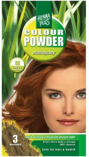 Hennaplus Colour Powder Mahagony 52 100 G Pulver