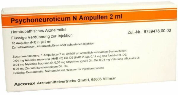 Psychoneuroticum N 10 X 2 ml Ampullen