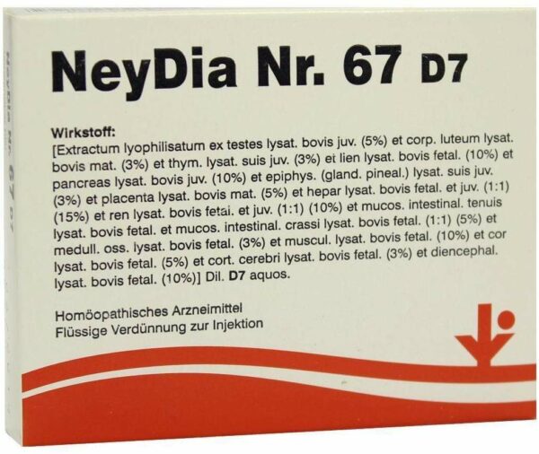 Neydia Nr.67 D 7 Ampullen 5 X 2 ml