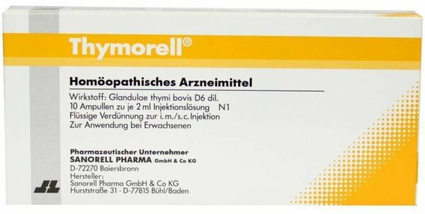 Thymorell Injektionslösung 10x2 ml Ampullen