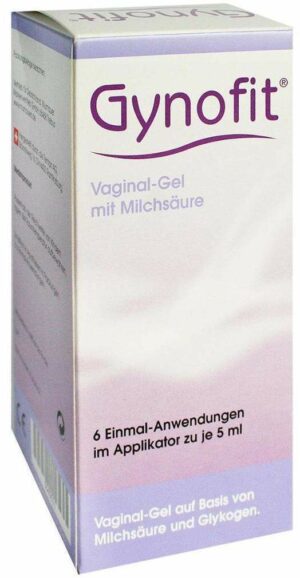 Gynofit Vaginalgel Mit Milchsäure 6 X 5 ml Gel