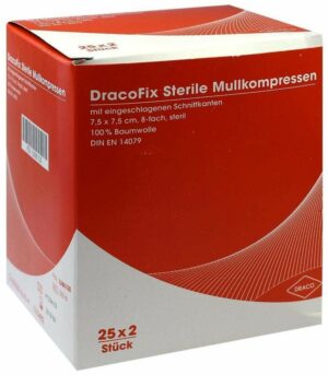 Dracofix Peel Kompressen Steril 7