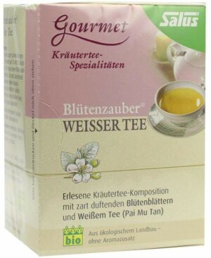 Weißer Tee Blütenzauber Salus 15 Filterbeutel