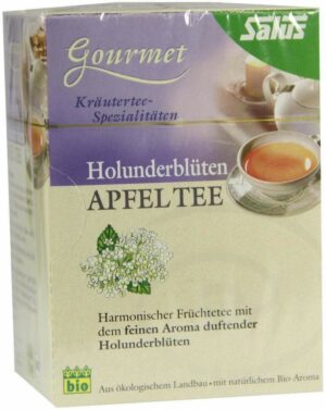 Holunderblüten Apfel Tee Salus 15 X 2 G