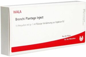 Bronchi Plantago Inject Ampullen 10 X 1 ml