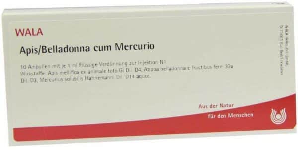 Apis Belladonna C. Mercurio Ampullen 10 X 1 ml