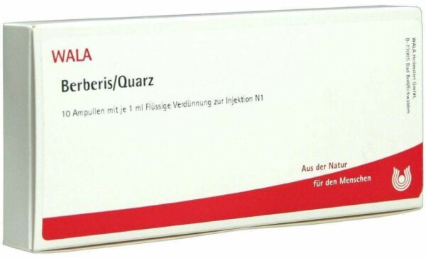 Berberis-Quarz Ampullen 10 X 1 ml