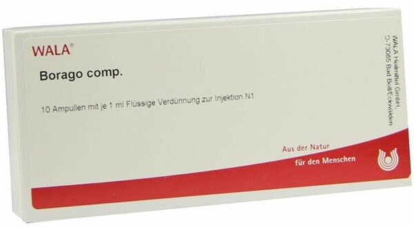 Borago Comp. Ampullen 10 X 1 ml