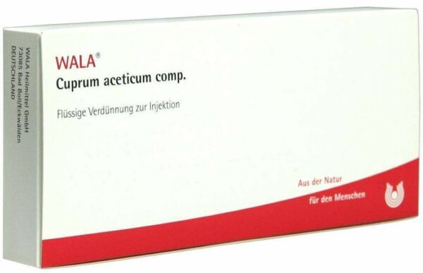 Cuprum Aceticum Comp. 10 X 1 ml Ampullen