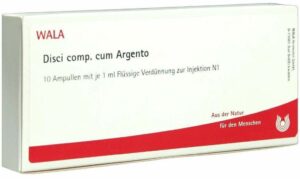 Disci Comp. C. Argento Ampullen 10 X 1 ml