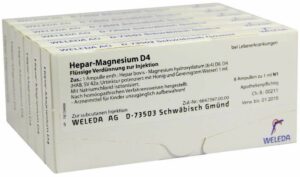 Weleda Hepar-Magnesium D4 48 X 1 ml Ampullen
