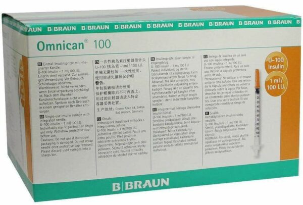 Omnican 100 Insulin U100 1 ml 30 G 0