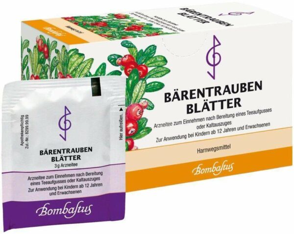 Bärentraubenblätter 20 X 3 G Filterbeutel