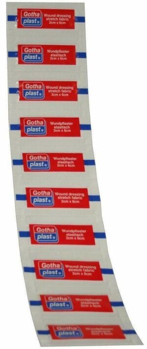 Gothaplast Strips Elastisch 2 cm X 6 cm 10 Pflaster