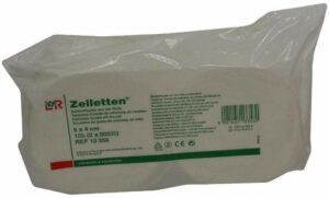 Zelletten Tupfer 5x4cm Rollen 2 X 500 Stück