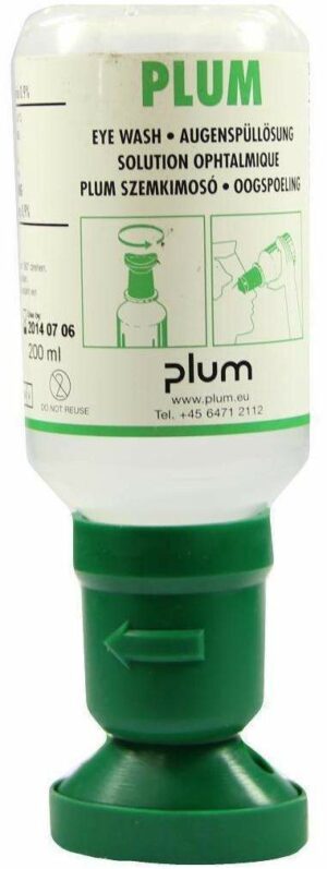 Plum Nacl 200 ml Augenspüllösung Mit Augenschale