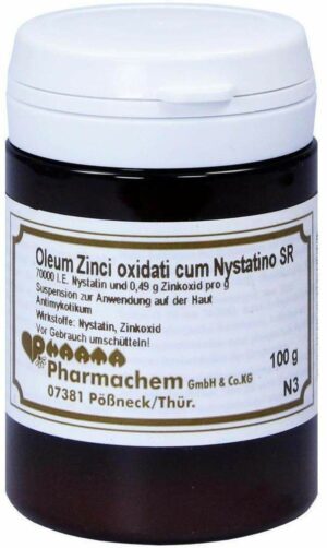 Oleum Zinci Oxidati Cum Nystatino Sr 100g Öl