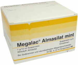 Megalac Almasilat Mint 50 X 10 ml