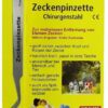 Zeckenpinzette Aus Chirurgenstahl 1 Stück