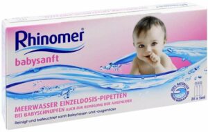 Rhinomer Babysanft Meerwasser 20 X 5 ml Einzeldosispipetten