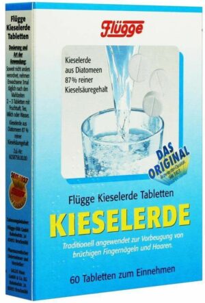 Flügge Kieselerde 60 Tabletten