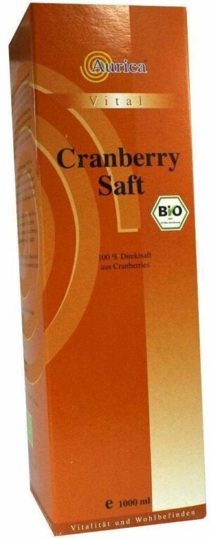 Cranberry 100 % Direktsaft Bio 1000 ml Saft