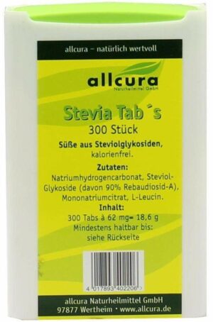 Stevia Tabs 300 Tabletten