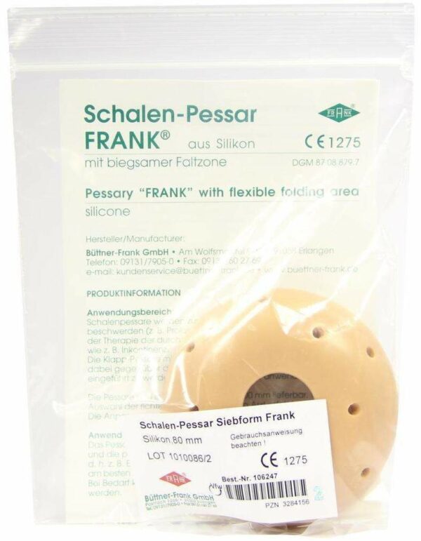 Pessar Falk Sieb Silikon 80 mm 1 Stück