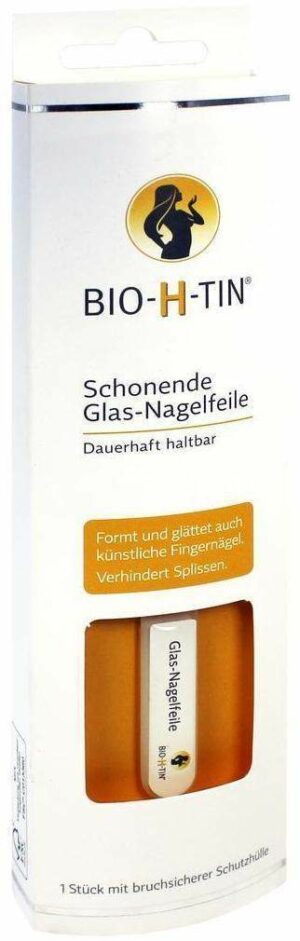 Bio-H-Tin Glas Nagelfeile