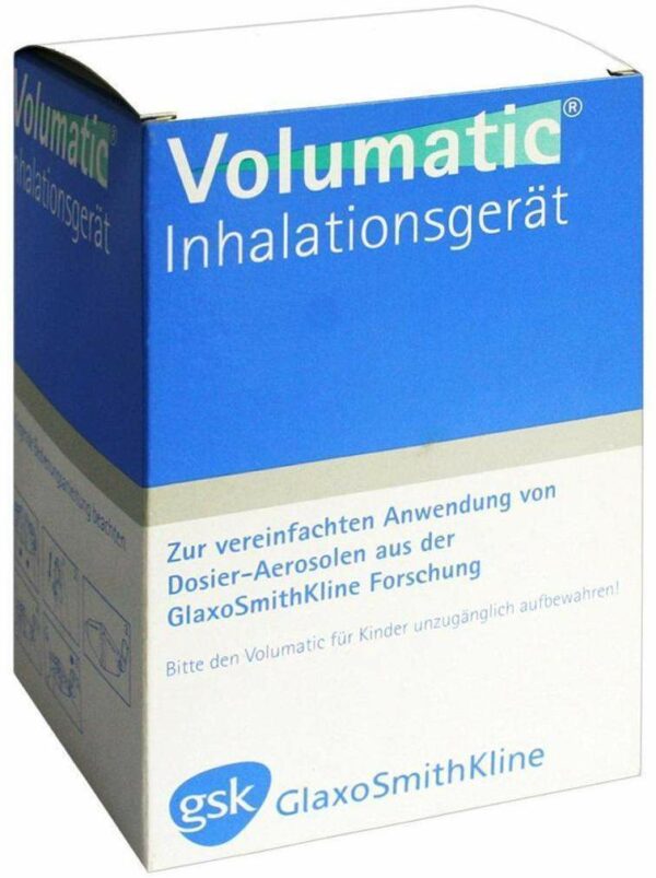 Volumatic Inhalationsgerät zur Anwendung Dosier-Aerosolen