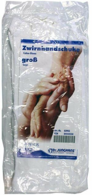 Handschuhe Zwirn Groß