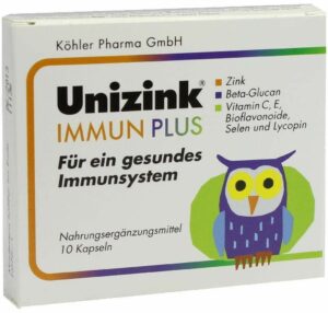 Unizink Immun Plus 10 Kapseln