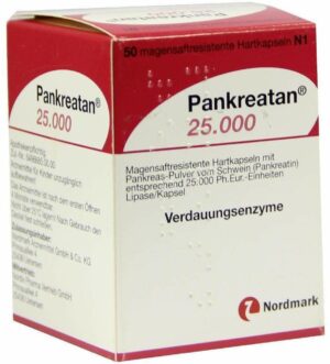 Pankreatan 25.000 50 Kapseln