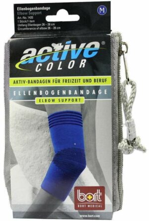Bort Activecolor Ellenbogenbandage Medium Blau