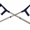 Unterarmkrücke Alu Blau