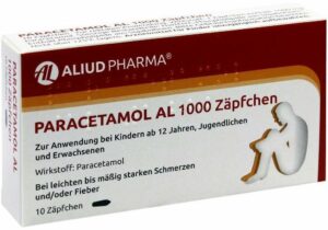 Paracetamol Al 1000 10 Suppositorien