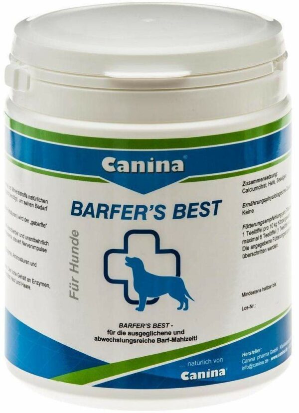 Barfers Best 500 G Pulver Vet