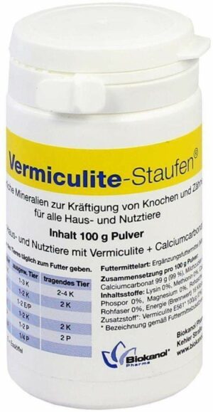 Vermiculite Staufen vet. 100 G Pulver