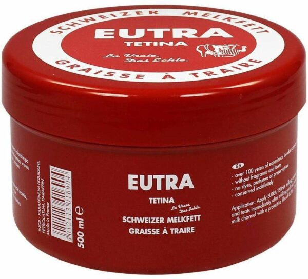 Melkfett Eutra Tetina 500 ml Creme