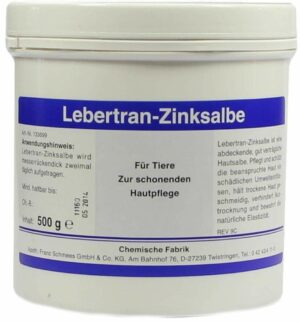 Lebertran Zinksalbe Vet 500 G Salbe