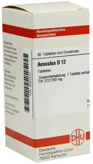 Aesculus D12 80 Tabletten