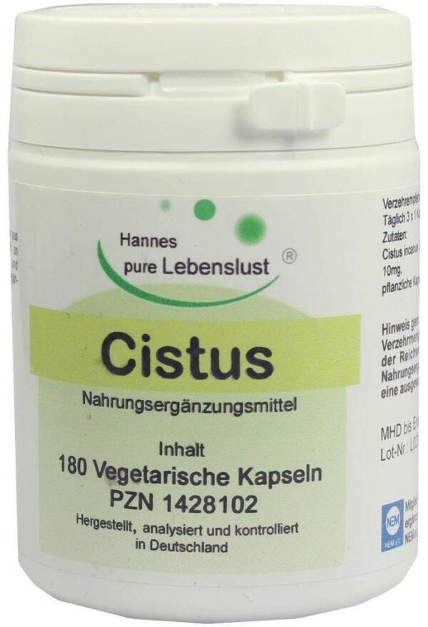 Cistus Incanus Vegi 180 Kapseln