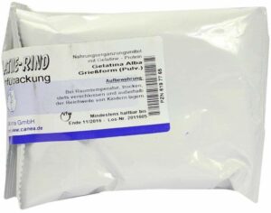 Gelatine Rind Pulver Beutel 250 G Pulver