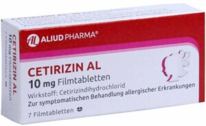 Cetirizin Al 10 mg 7 Filmtabletten