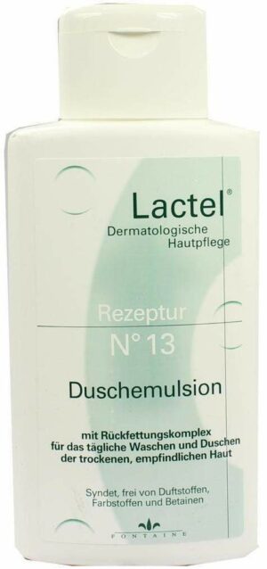 Lactel Nr.13 Duschemulsion Mit Rückfettung