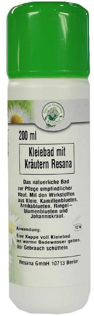 Kleie Bad Mit Kräutern